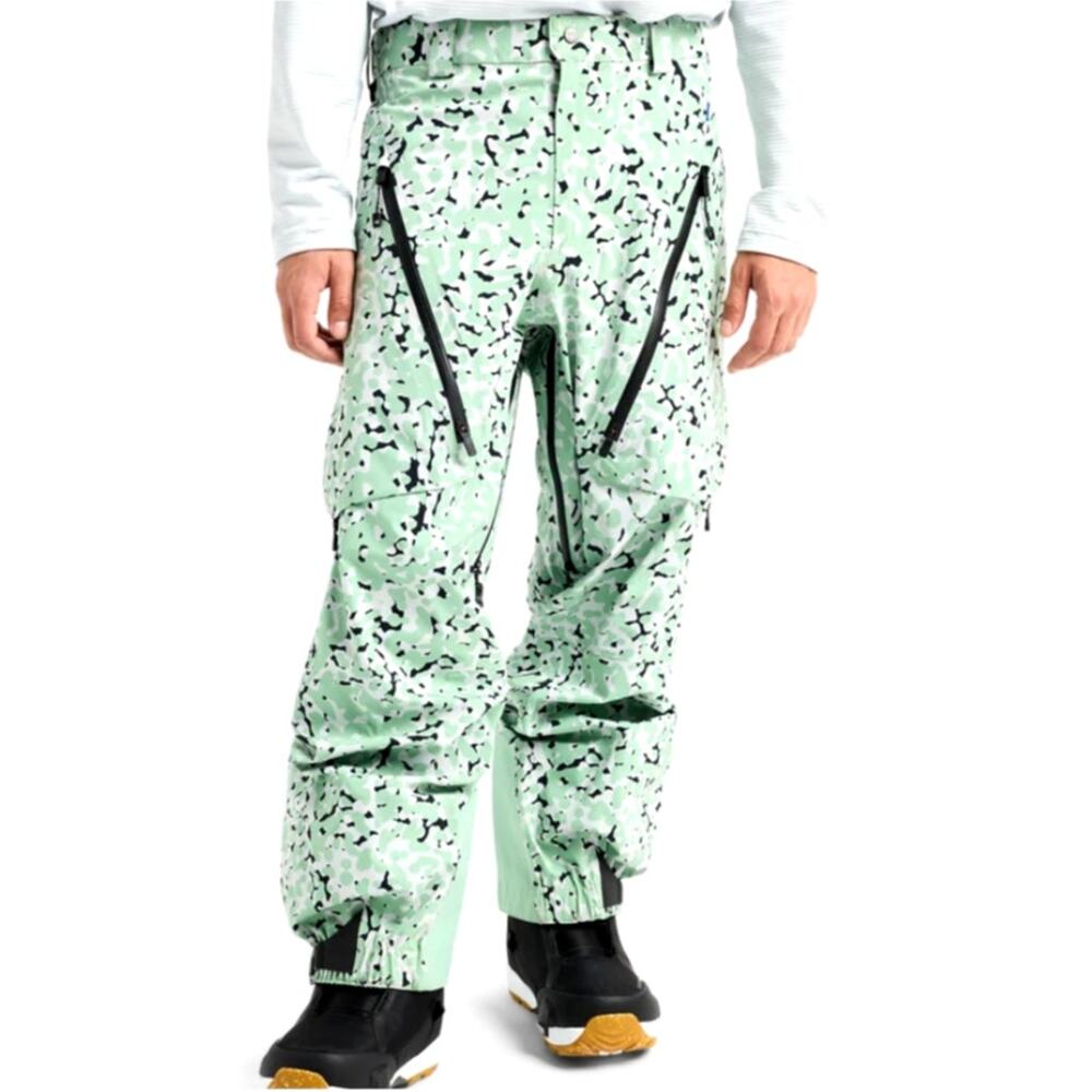 Burton Men's AK GORE-TEX 3L C-Knit Tuvak Pants Sage Dot Camo Size S